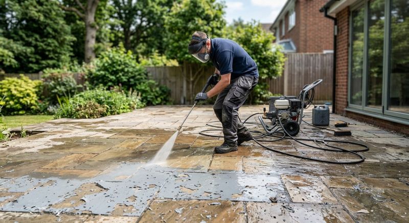 Patio Paint Removal Service