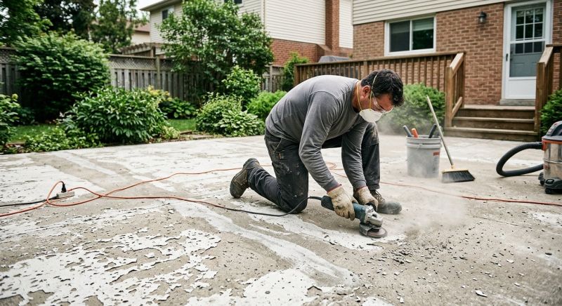 Patio Paint Removal Service