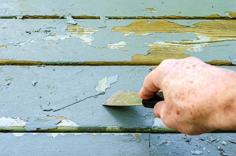 Patio Paint Removal