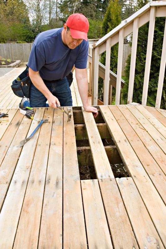 Wood Deck Stripping